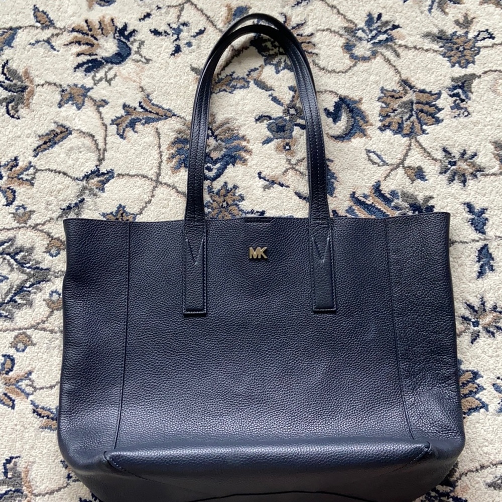 Large Michael Kors Navy Tote